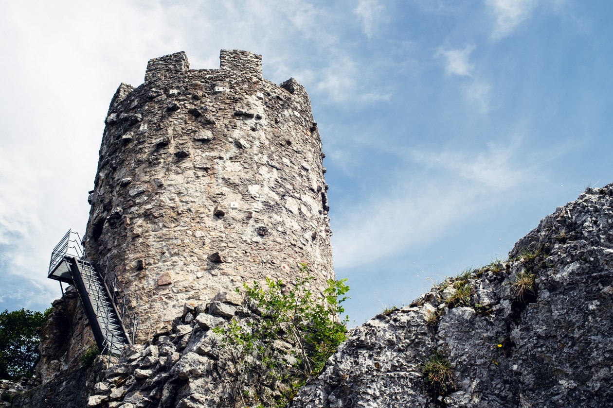 La tour du Château de Neu-Falkenstein