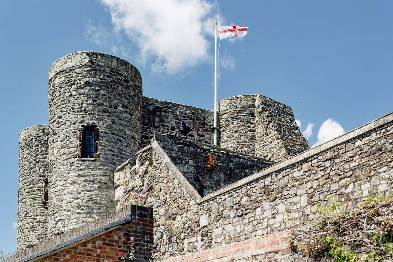 Visite du chateau médiéval de Rye