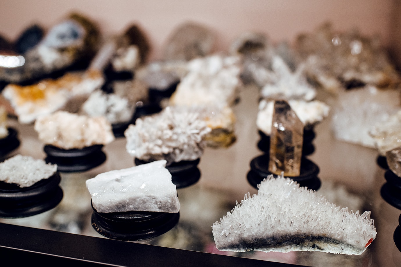 Musée d'histoire naturelle de Venise: collection de cristaux