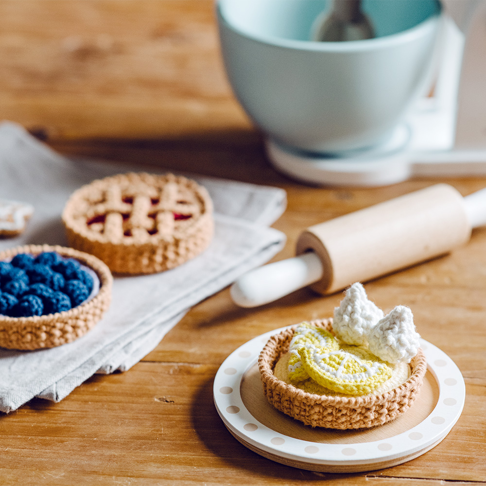 Les petites pâtisseries crochetées